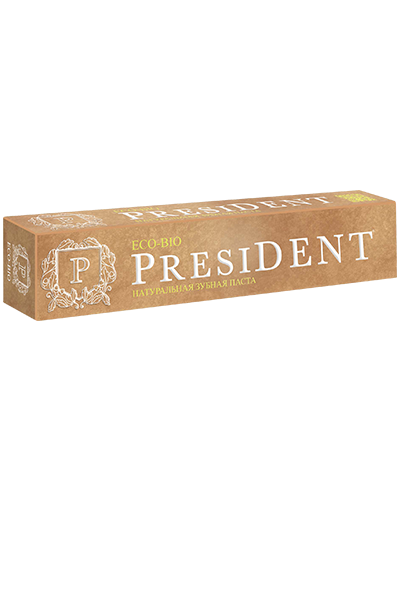 зубная паста PRESIDENT Eco-Bio 75 *г