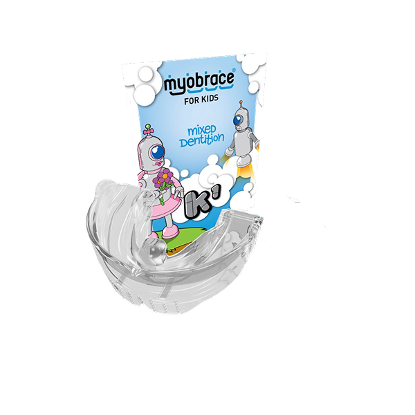 MK1Mp (i-2N) Myobrace Этап 1 Коррекция вредных привычек. MEDIUM / Розовый (MRC)