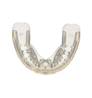 MB2Mc Myobrace для брекетов Этап 2 Развитие зубных дуг. MEDIUM / Прозрачный с белой вставкой (MRC)